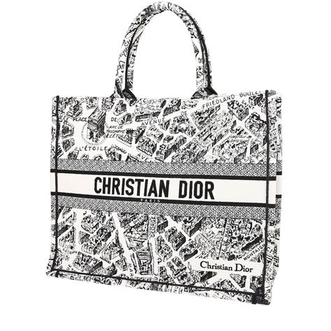 dior book tote plan de paris|dior book tote size comparison.